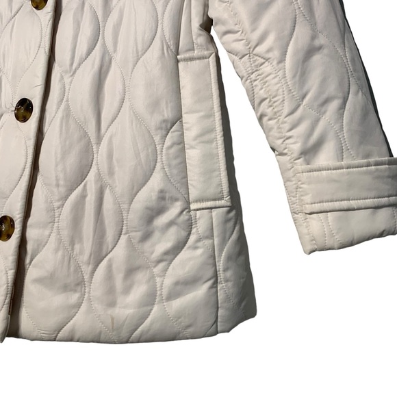 KATE SPADE | Women’s New York Belted Quilted‎ Coat - Sz Medium - Picture 3 of 16